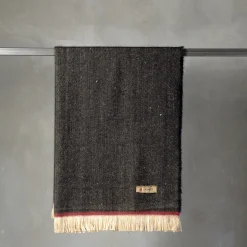 Riptide Fringed Polychrome Blanket