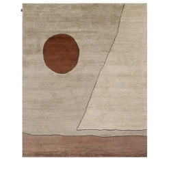 Ritagli Red Brick and Rose Carpet by Elisa Ossino