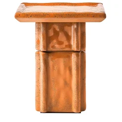 Riva Orange Side Table by Patricia Urquiola