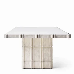 Riva White Dining Table by Patricia Urquiola