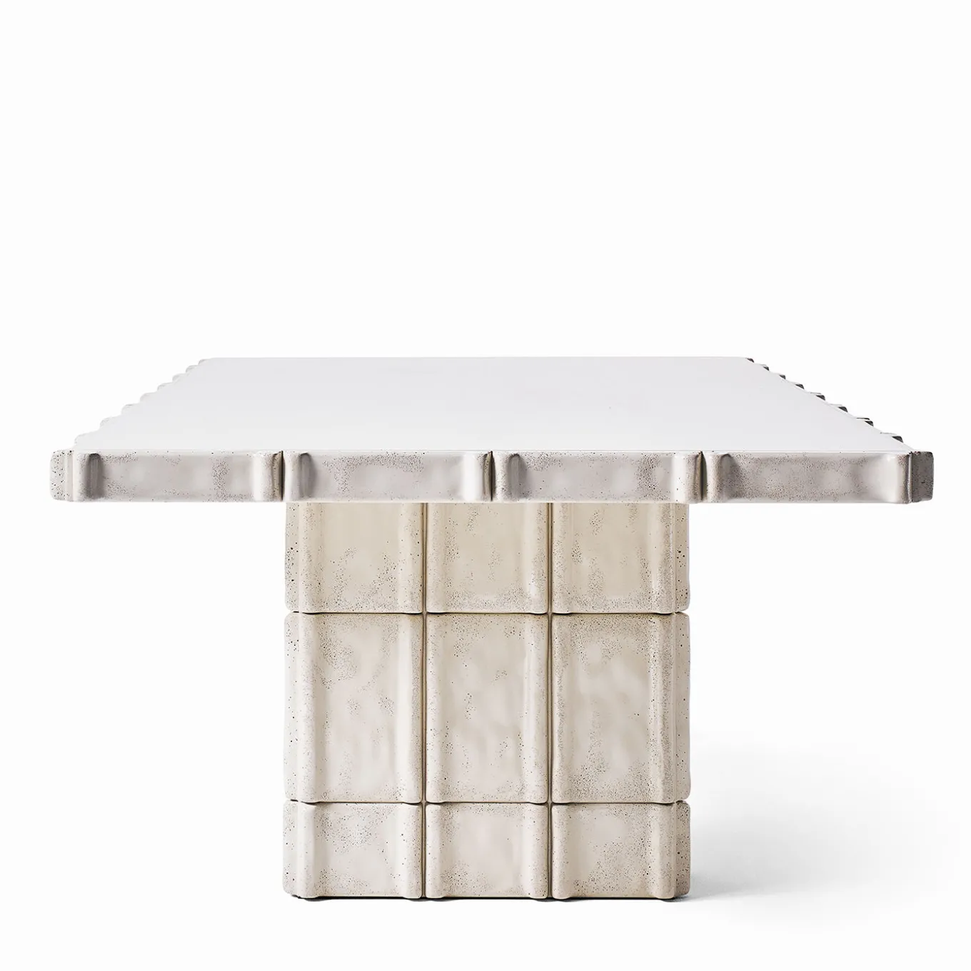 Riva White Dining Table by Patricia Urquiola