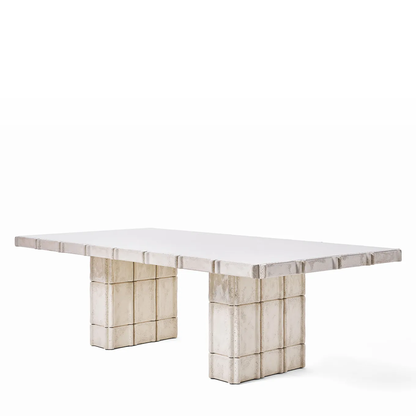 Riva White Dining Table by Patricia Urquiola