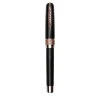Rock Black Fountain Pen with Rose Gold Trims