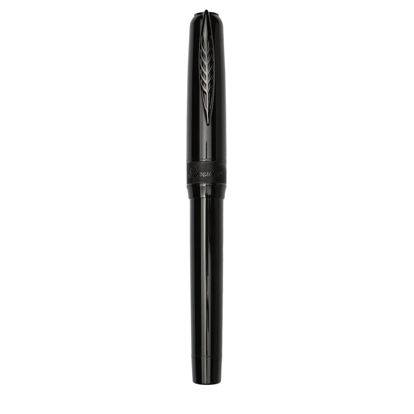 Rock Black Fountain Pen with Black Trims
