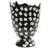 Rock Textile Black Vase by Gaetano Pesce