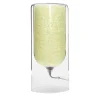 Rocklumìna Spherical S yellow table lamp