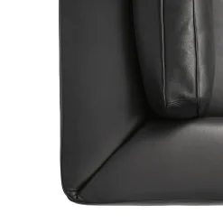 Roger Black Leather Sofa by Dainellistudio
