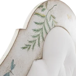 Roma Apple Green Bamboo with Ferns and Butterflies Bed