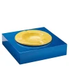Roma Blue and Yellow Ashtray