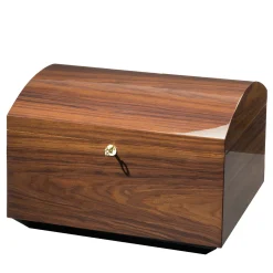 Roma Brown Rosewood Cigar Case