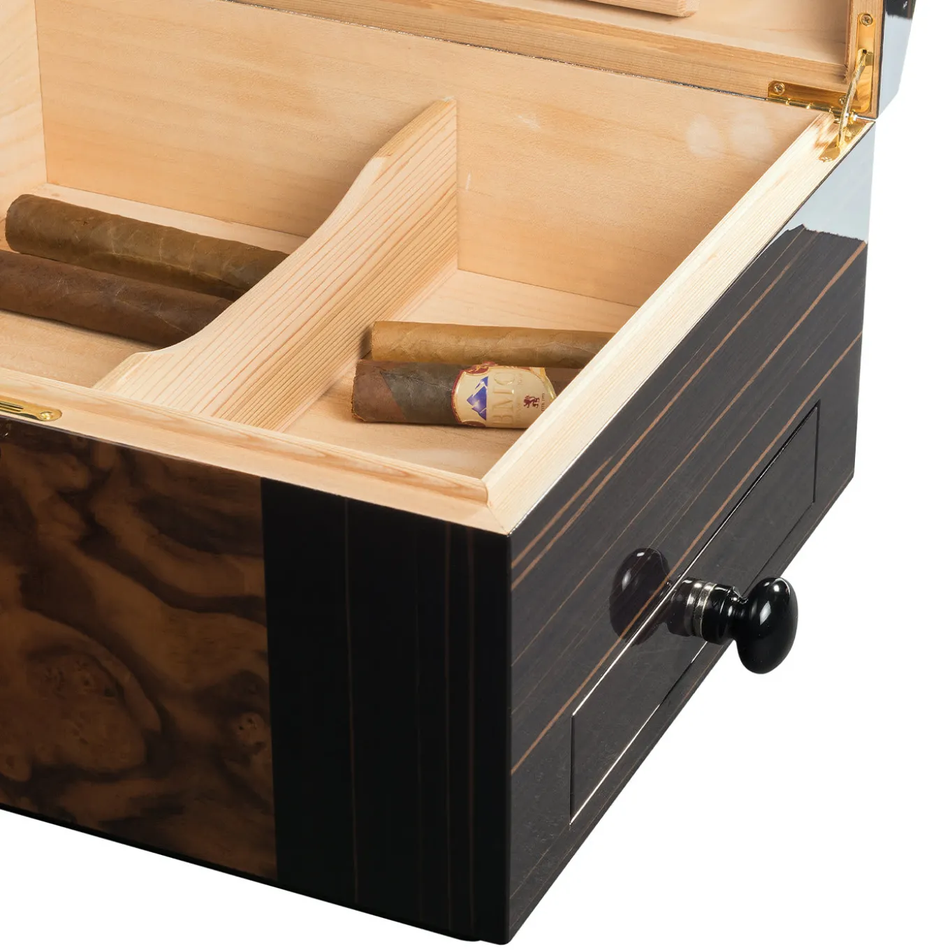 Roma Cigar Case with Ashtray