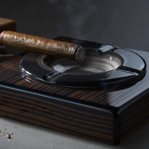 Roma Ebony Ashtray