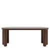 Roma Oak Wood Dining Table