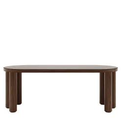 Roma Oak Wood Dining Table