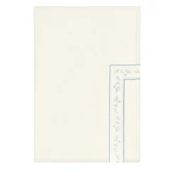 Roma Off White & Light Blue US King Duvet Cover