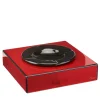 Roma Red and Black Ashtray