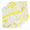Roman breeze Set of 6 linen cotton cocktail napkins