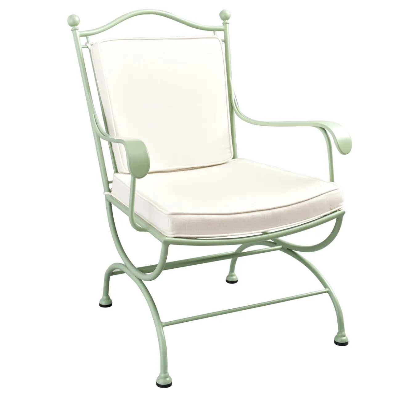 Rombi Outdoor Armchair in Stainless Steel
