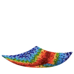 Rombo Impression Murano Glass Centerpiece by Andrea Orso