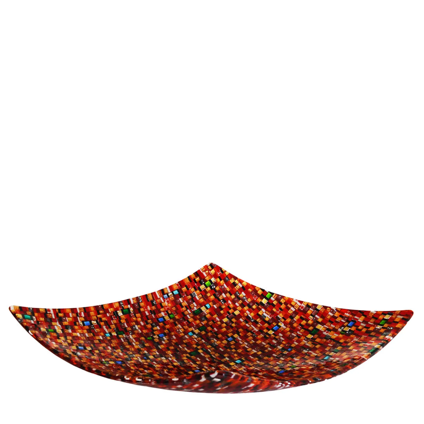 Rombo Red Sunshine Sculpture