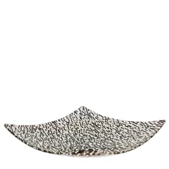 Rombo Sunshine Black-And-White Centerpiece Bowl