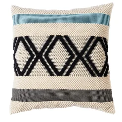Rombo Turquoise Polychrome Cushion