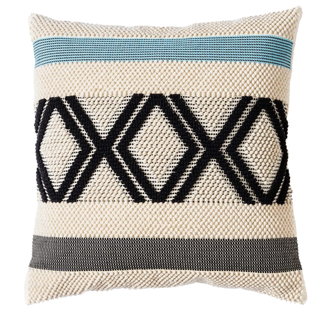 Rombo Turquoise Polychrome Cushion