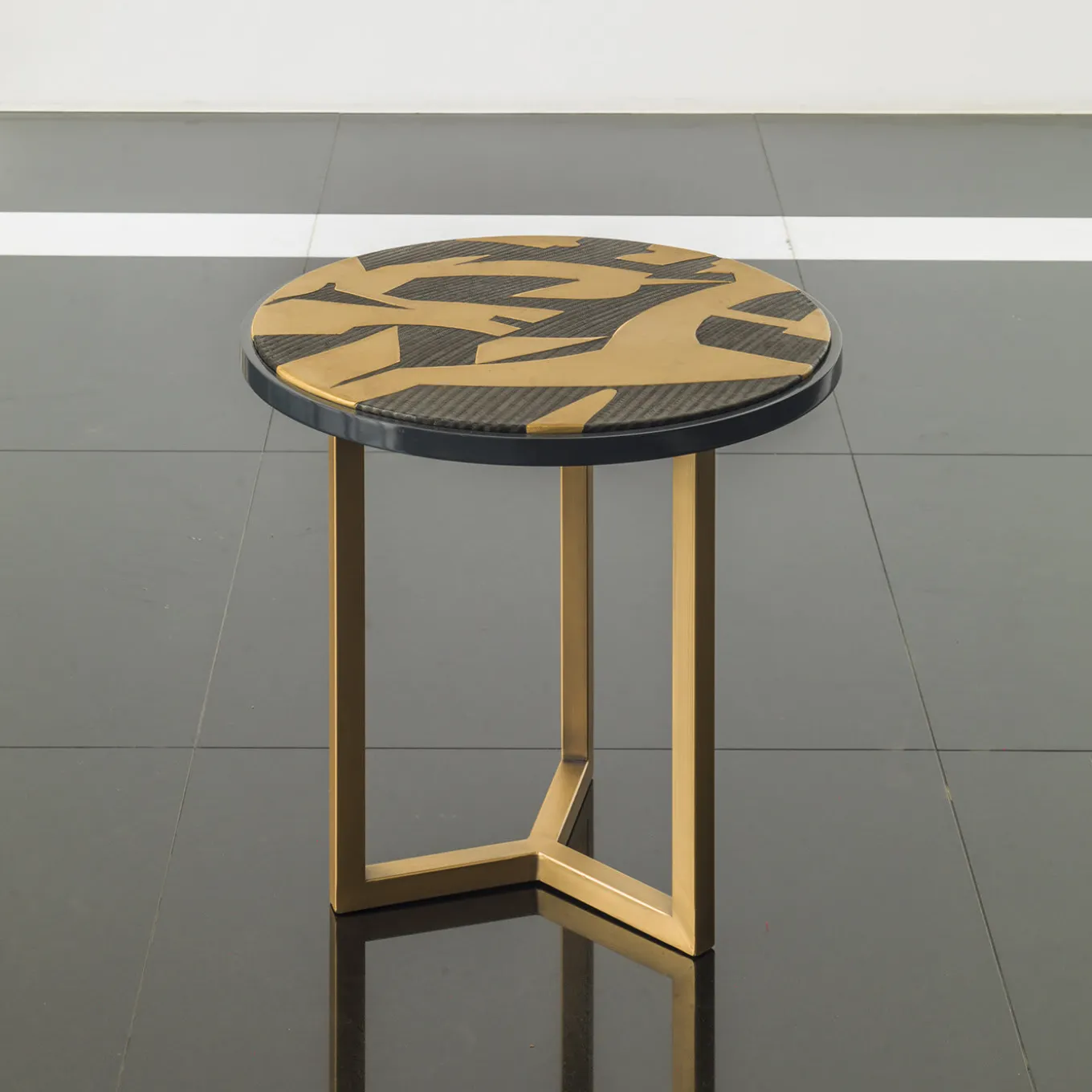 Romeo Abstract Side Table