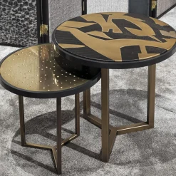Romeo Abstract Side Table