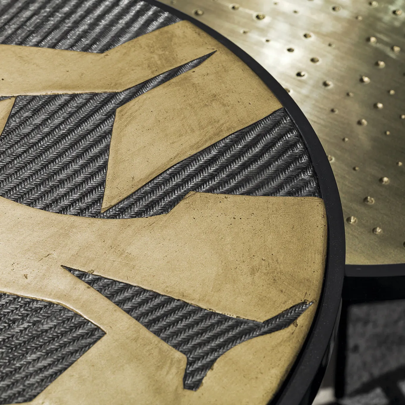 Romeo Abstract Side Table