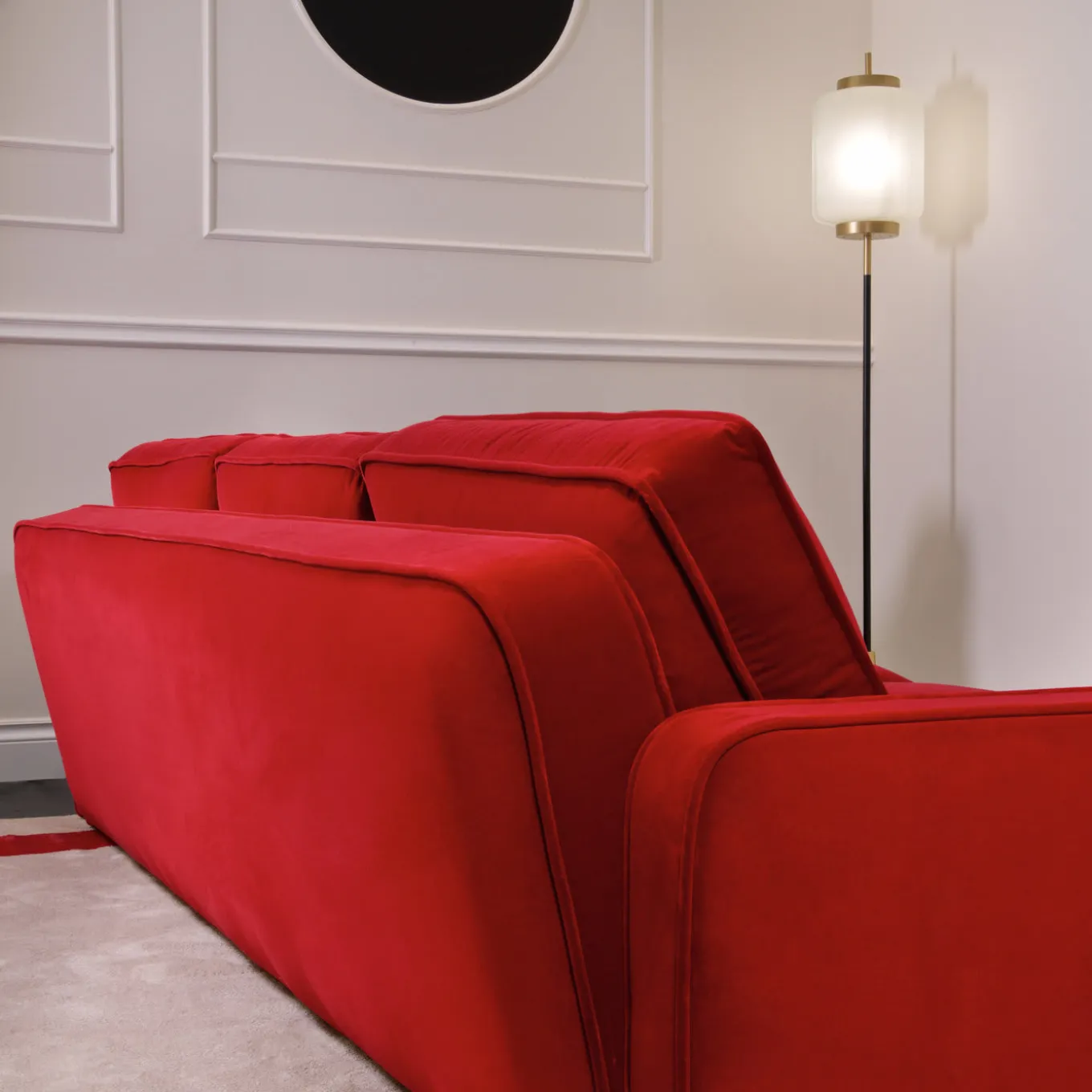Romeo Red Sofa