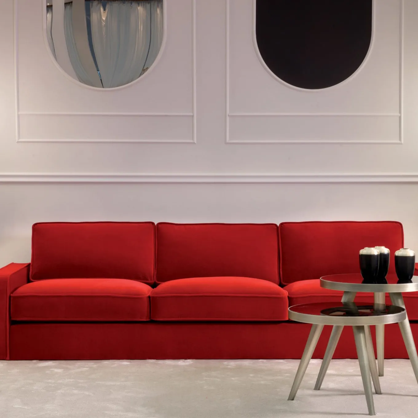 Romeo Red Sofa