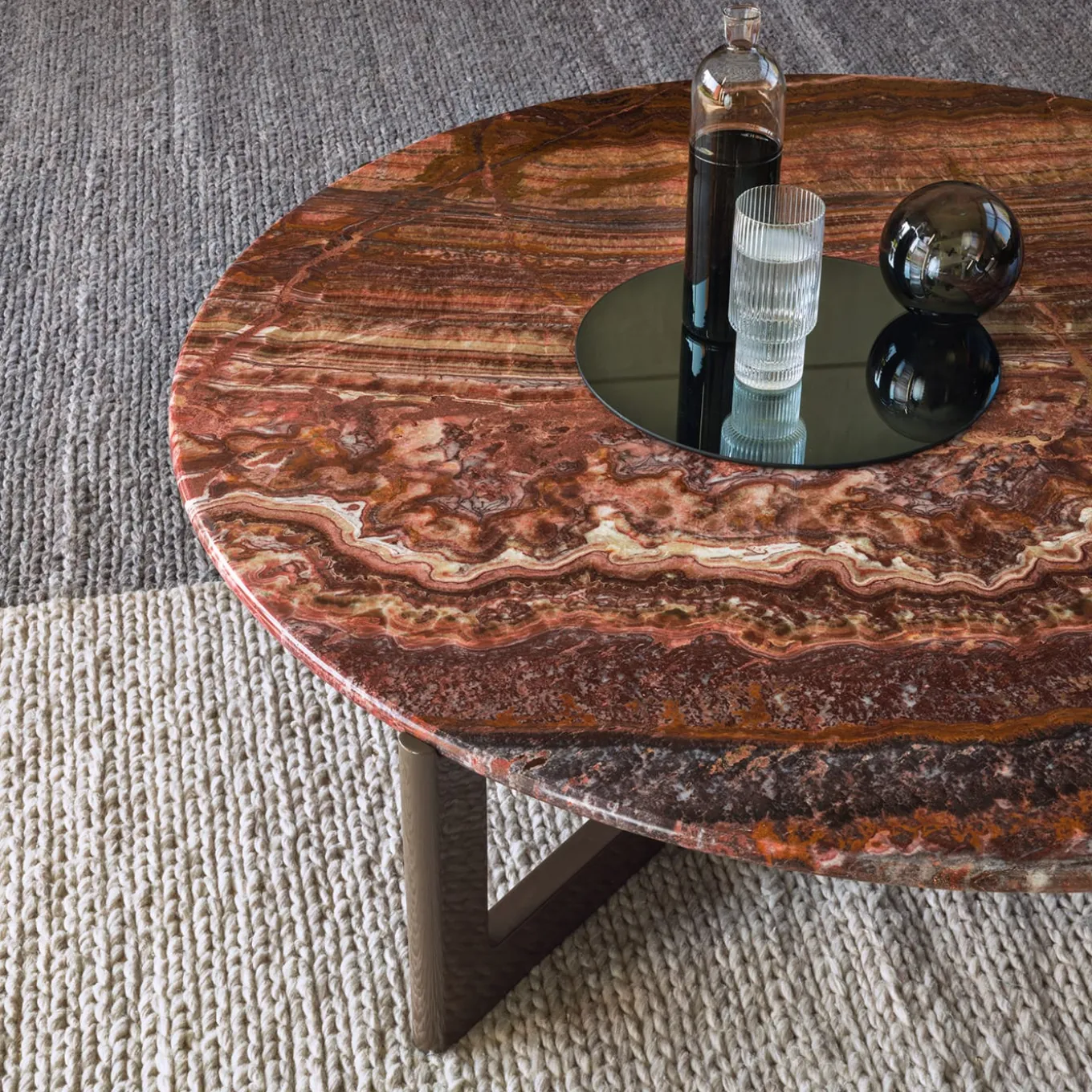 Ronin Coffee Table with Marble Top