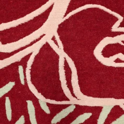 Room For Ritual Floral Wool Rug