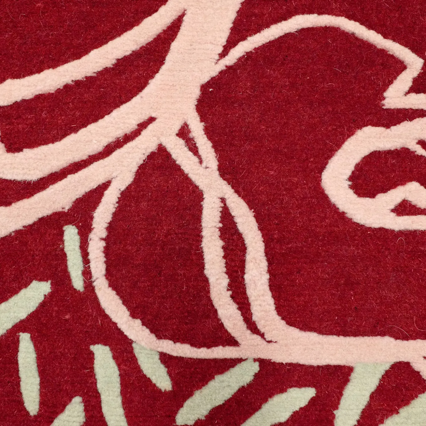 Room For Ritual Floral Wool Rug