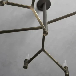 Roots 10-Light Chandelier