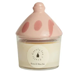 Rosa di Macchia Scented Candle with Ceramic