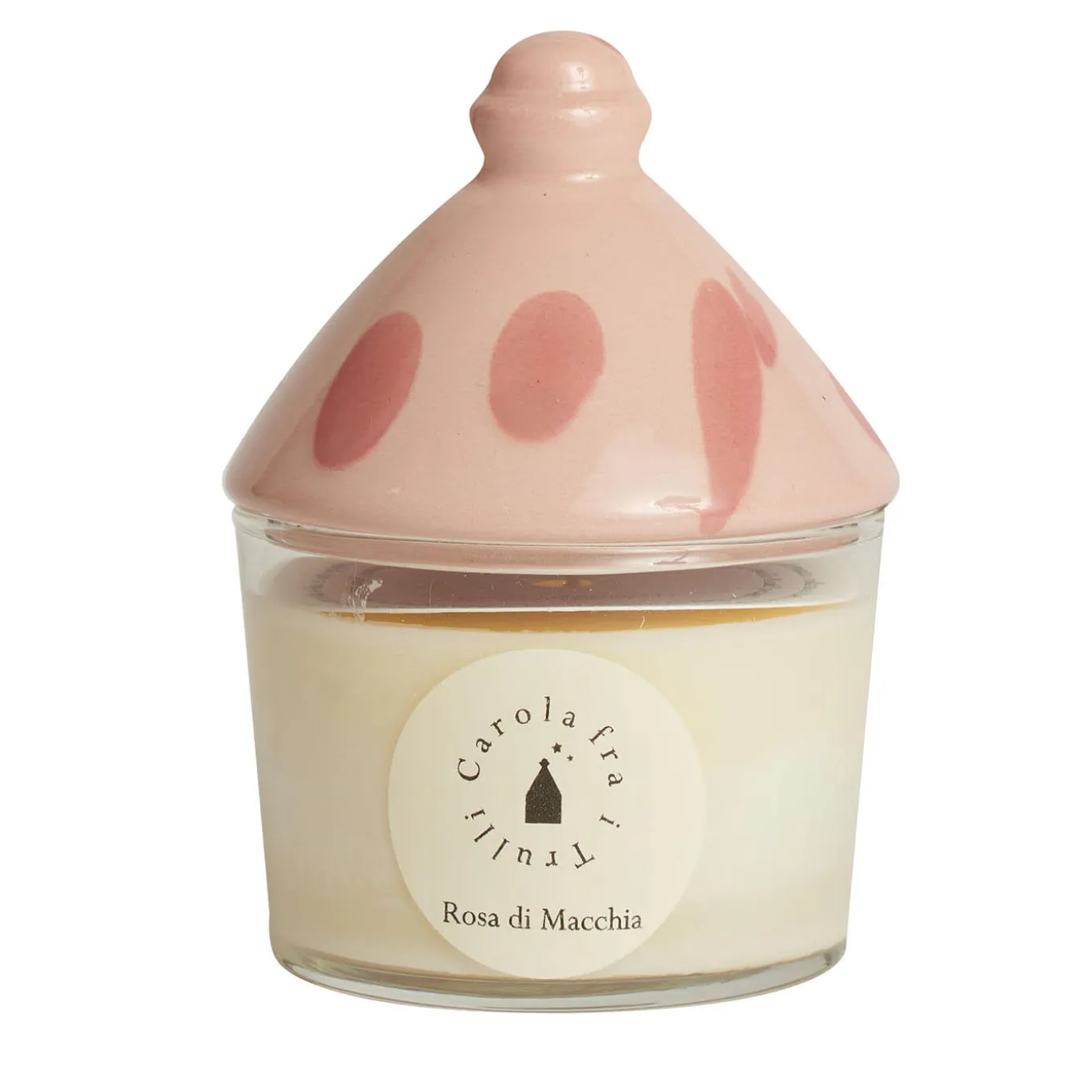 Rosa di Macchia Scented Candle with Ceramic