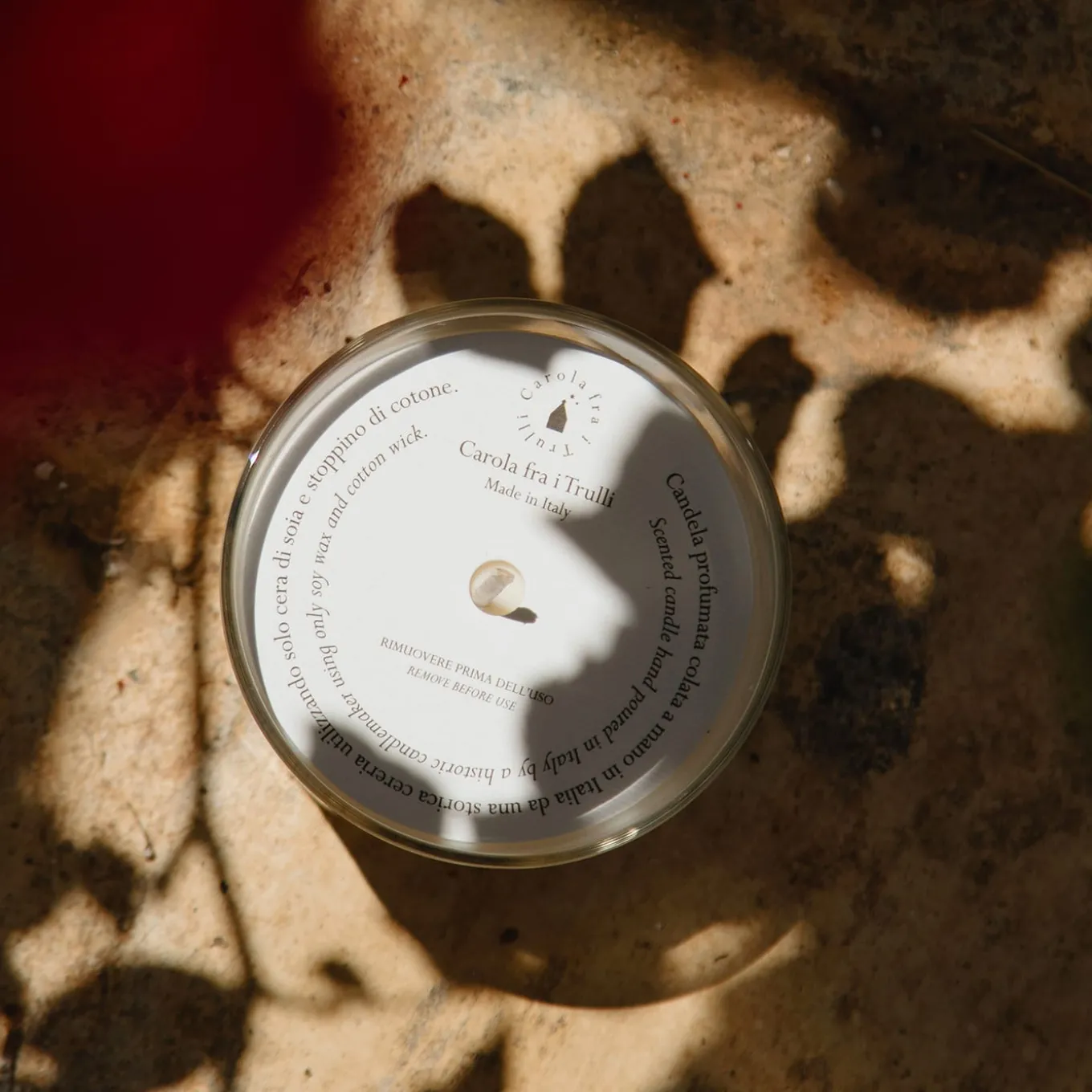 Rosa di Macchia Scented Candle with Ceramic