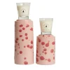 Rose and Burgundy Totem with scented candle Fragrance Blotch Rose