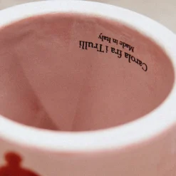 Rose and Burgundy Totem with scented candle Fragrance Blotch Rose