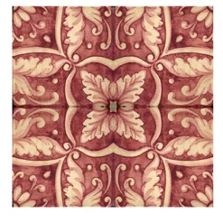 Rosso Ficus Indica Set of 4 Tiles #4