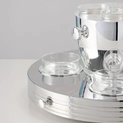 Rotating Caviar Tasting Set