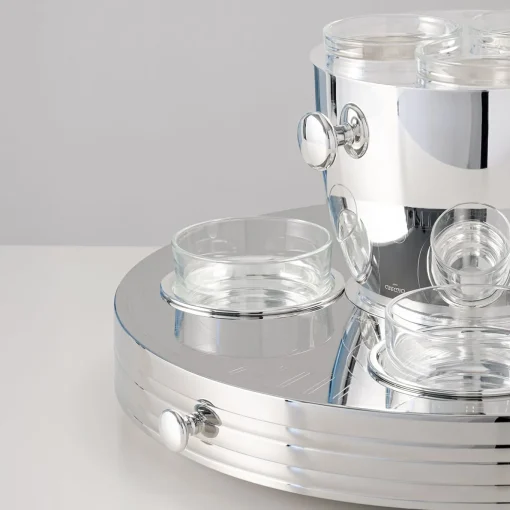 Rotating Caviar Tasting Set