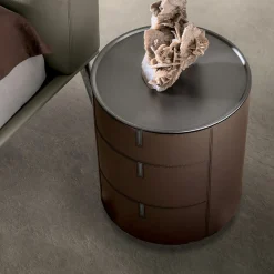 Round 3 Bedside Table by Giuseppe Bavuso