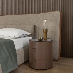 Round 3 Bedside Table by Giuseppe Bavuso