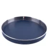 Round Medium Blue Tray