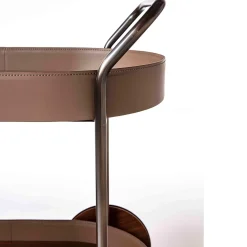 Route Brown Bar Cart