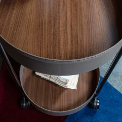 Route Brown Bar Cart