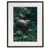 Rowing Off Sicily Small Framed Print